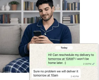 We deliver