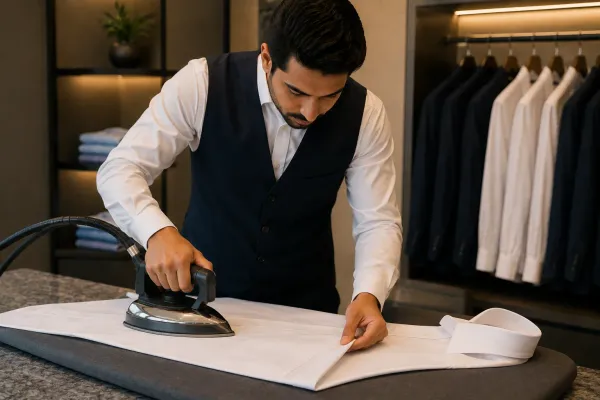 The Shirt Math: Why Press Only at QAR 9 Beats Wash and Fold for Office Wear (and When It Doesn't)