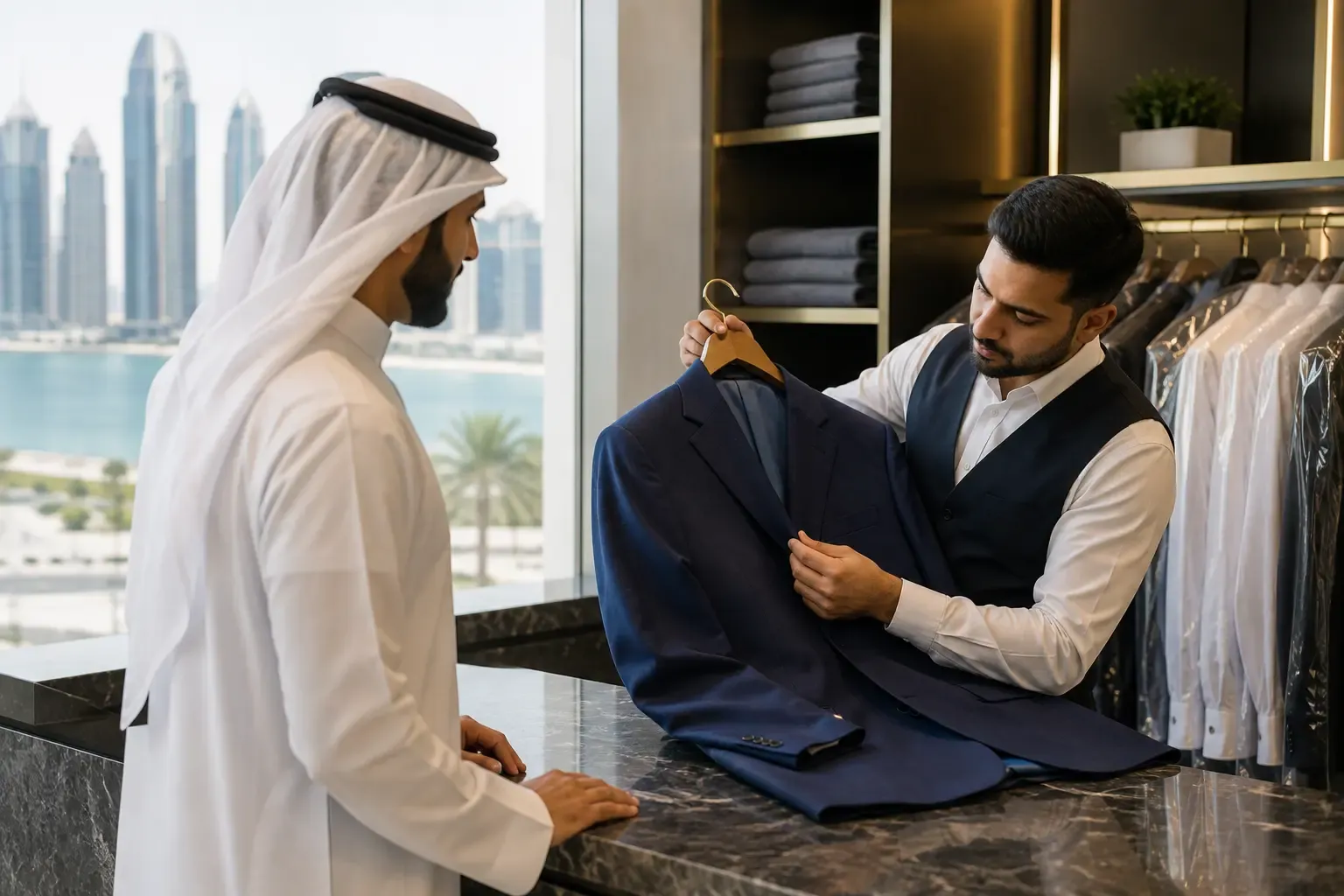 How to Tell Whether a Doha Dry Cleaner Actually Knows How to Handle Suits