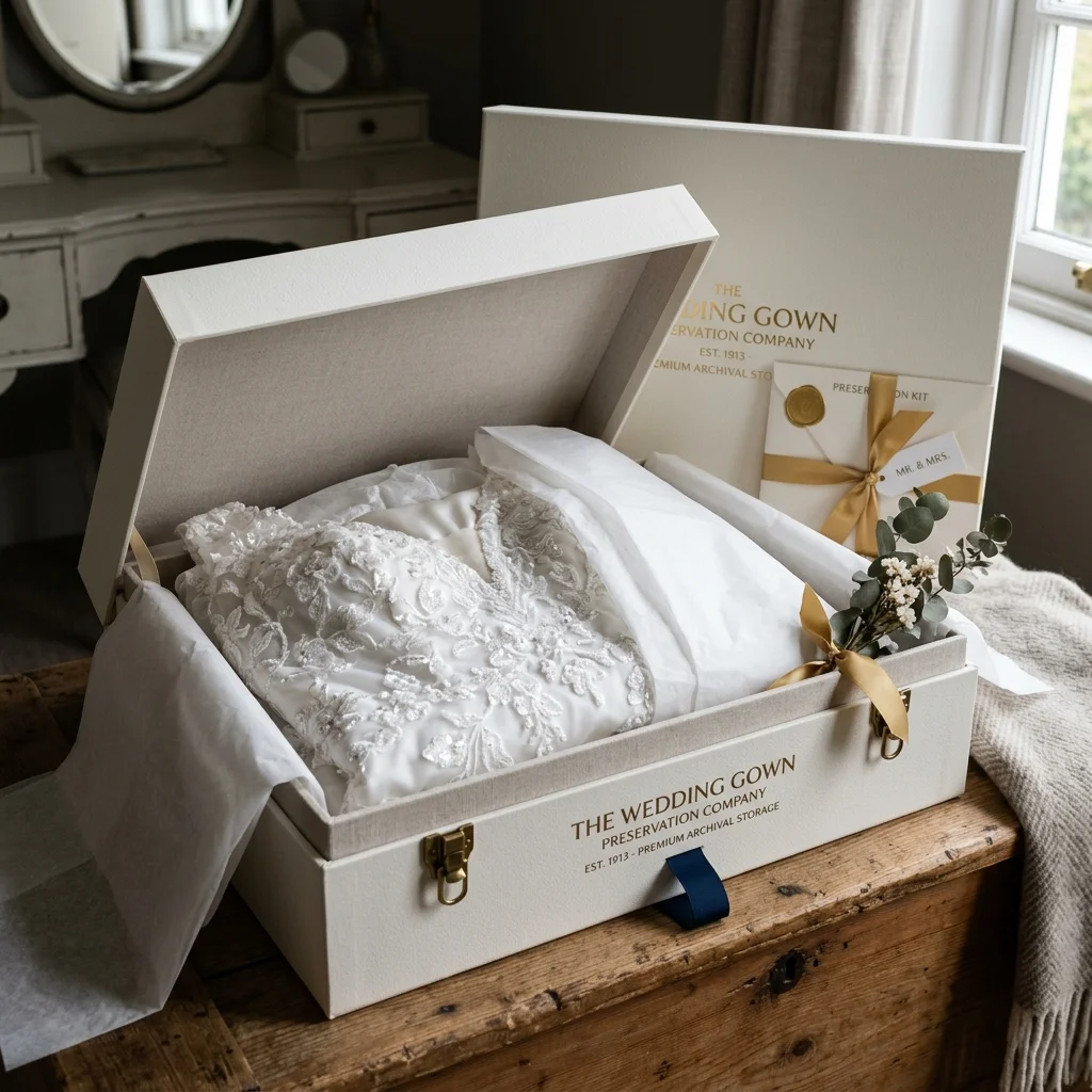 Archival Boxing - Wedding Dresses in Qatar